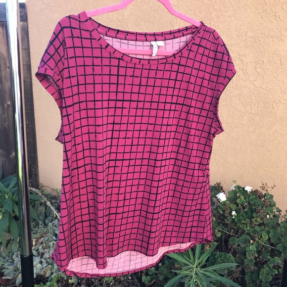 Red plaid work shirt - Picture 1 of 4